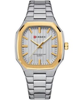 Montre pour Homme Curren 8458 Argent Doré