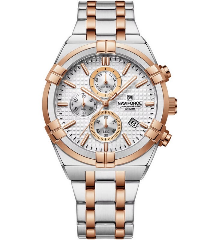 Montre pour Homme Naviforce NF8042 Argent Rosé