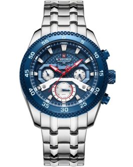 Montre pour Homme Naviforce NF9222 Argent Fond Bleu