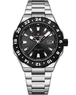 Montre pour Homme Naviforce NF9249 Argent Fond Noir