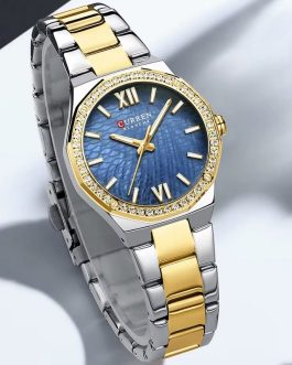 Montre pour Femme Curren 9103 Argent Fond Bleu