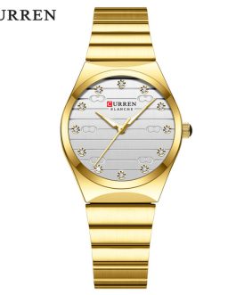 Montre pour Femme Curren 9110 Doré