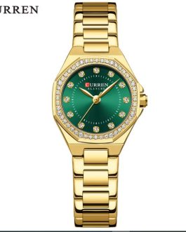Montre pour Femme Curren 9100 Doré Fond Vert