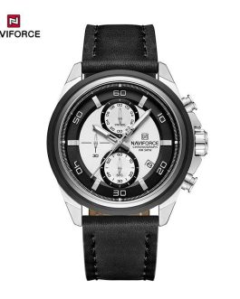 Montre pour Homme Naviforce NF8075 Noir Fond Blanc