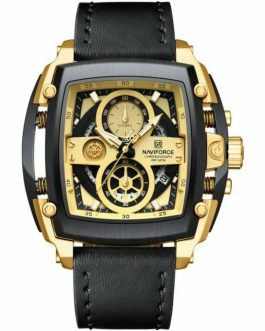 Montre pour Homme Naviforce NF8067 Noir Doré