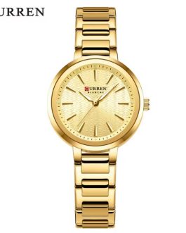 Montre pour Femme Curren 9109 Doré