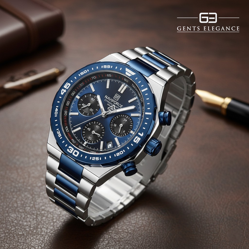 Montre pour Homme Naviforce NF8049 Bleu – Image 12