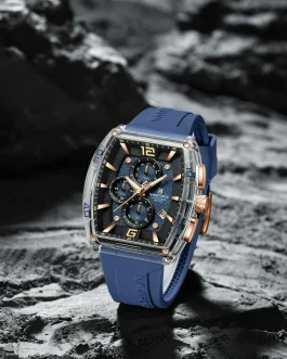 Montre pour Homme Naviforce NF6101 Bleu Rosé