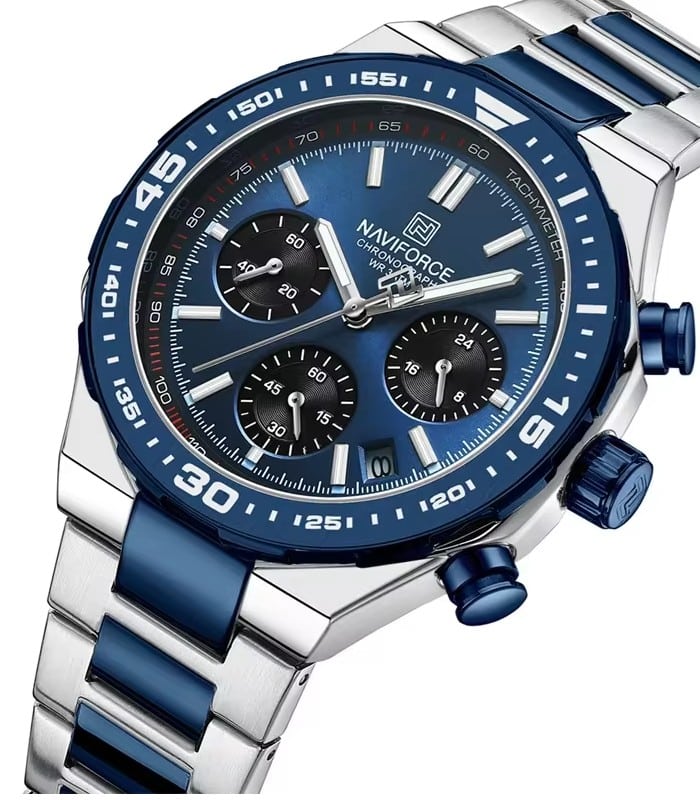 Montre pour Homme Naviforce NF8049 Bleu – Image 13