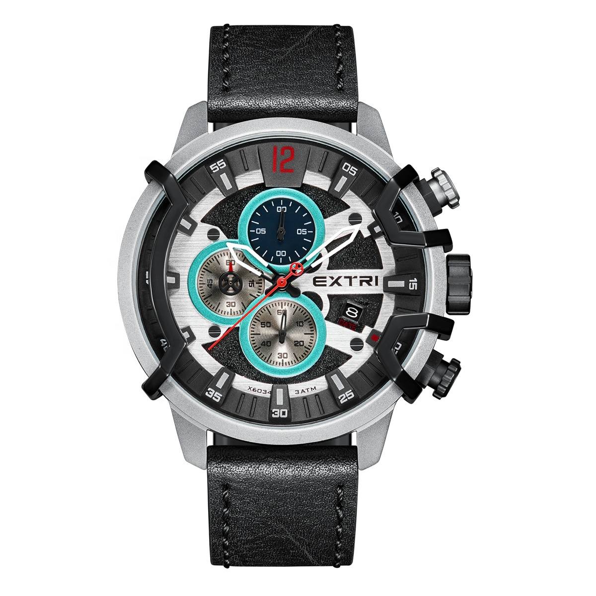 Montre pour Homme EXTRI 6034 Noir
