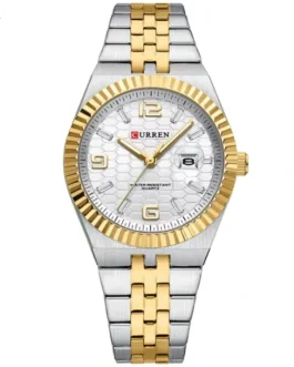 Montre pour Femme Curren 8498L Argent Doré