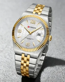 Montre pour Femme Curren 8498L Argent Doré