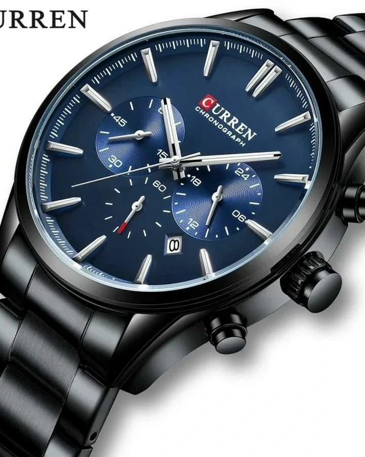Montre pour Homme Curren 8446 Noir – Image 5