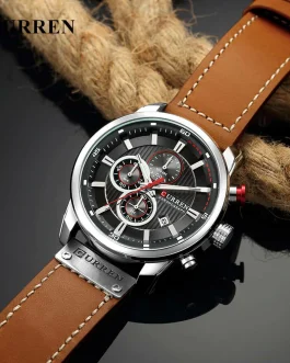 Montre pour Homme Curren 8291 Marron Argent