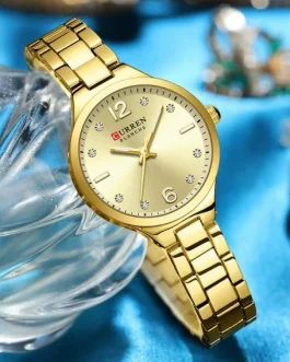 Montre pour Femme Curren 9105 Doré