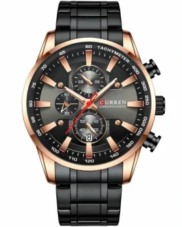 Montre pour Homme Curren 8351 Noir Rosé