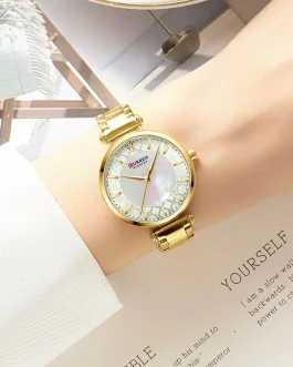 Montre pour Femme Curren 9072 Doré