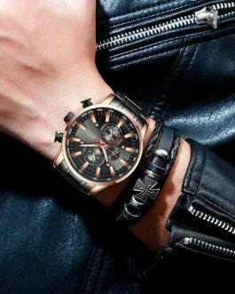 Montre pour Homme Curren 8351 Noir Rosé