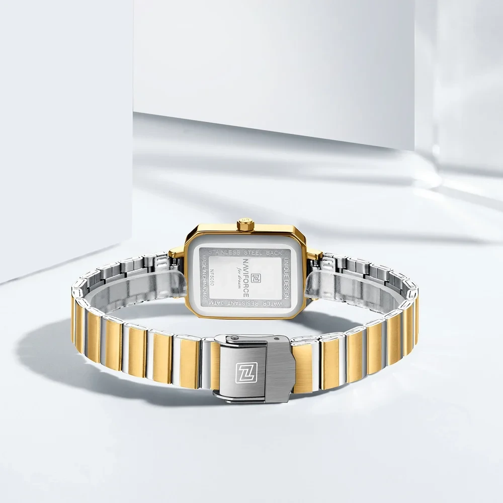 Montre pour Femme Naviforce NF5050 Doré fond Doré – Image 7