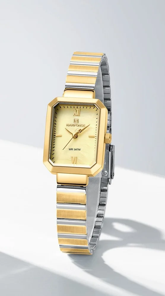 Montre pour Femme Naviforce NF5050 Doré fond Doré – Image 2