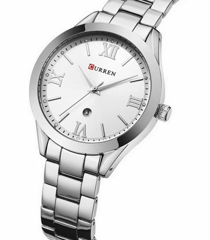 Montre pour Femme Curren 9007 Argent – Image 4