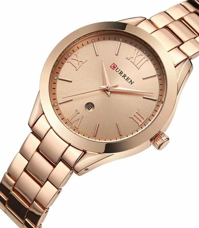 Montre pour Femme Curren 9007 Rosé – Image 3