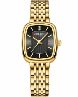 Montre pour Femme Curren 9093 Doré Fond Noir
