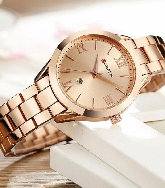 Montre pour Femme Curren 9007 Rosé – Image 2