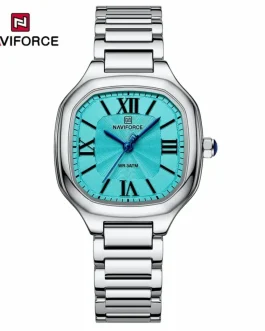 Montre pour Femme Naviforce NF5042 Argent Fond Bleu Ciel