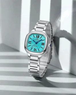 Montre pour Femme Naviforce NF5042 Argent Fond Bleu Ciel