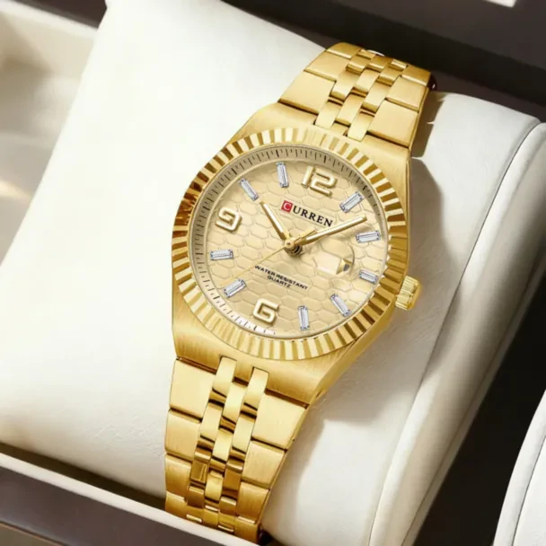 Montre pour Femme Curren 8498L Doré – Image 6