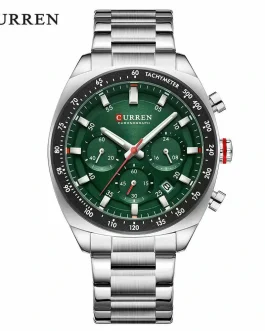 Montre pour Homme Curren 8497 Argent Fond Vert