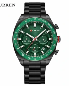 Montre pour Homme Curren 8497 Noir Fond Vert