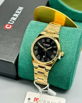 Montre pour Femme Curren 9095 Doré Fond Noir